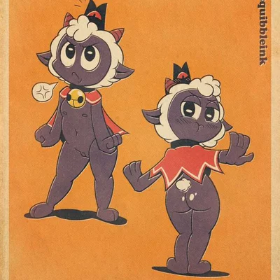 lamb (cult of the lamb), red crown (cult of the lamb) (cult of the lamb, massive monster (studio)) created by squibbleink