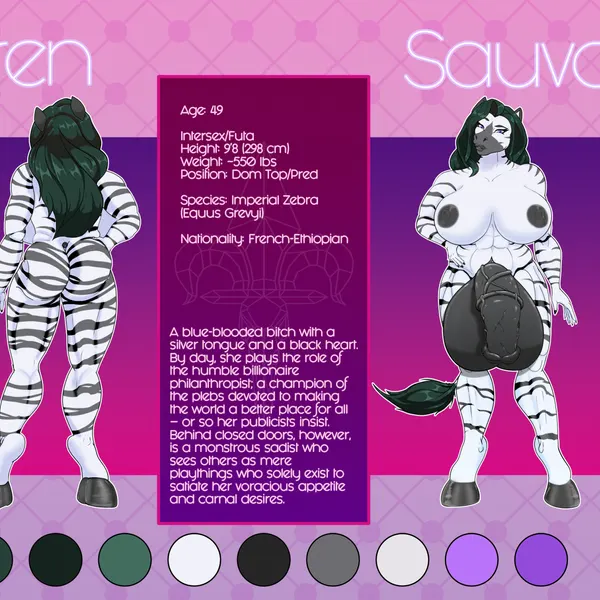 lauren sauvageon created by equidproquo