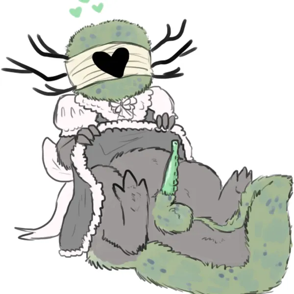 leshy (cult of the lamb) (cult of the lamb, massive monster (studio)) created by welcometaco