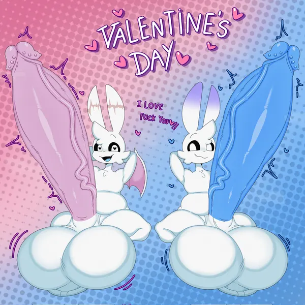 lok bunny (valentine's day) created by lokbunny17