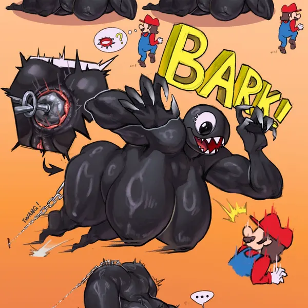 mario (mario bros, nintendo) created by bleedglaze