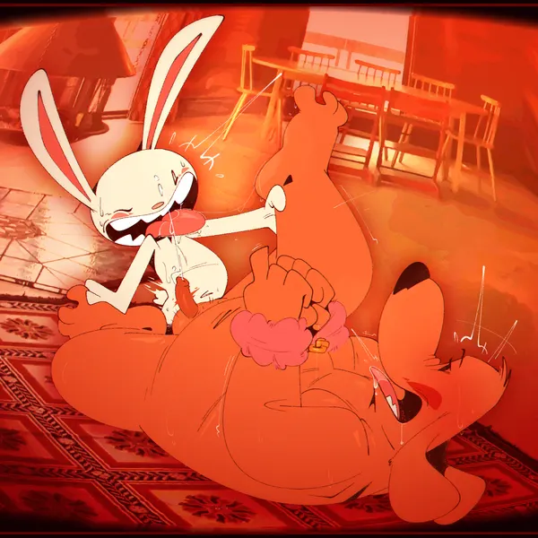 max (sam and max), samuel dog (sam and max) created by the-alfie-incorporated