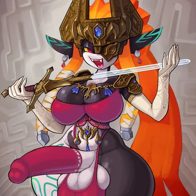 midna (nintendo, the legend of zelda) created by snao