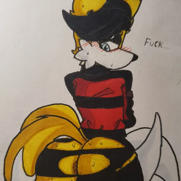 miles prower (anti-tails) (archie comics, sega) created by justsomeidiotonline