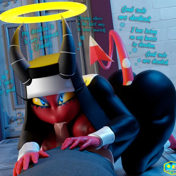 millie (helluva boss) (hellaverse, helluva boss) created by supercasket