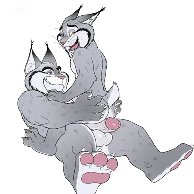 milton lynxley, pawbert lynxley (disney, zootopia) created by seyrmo