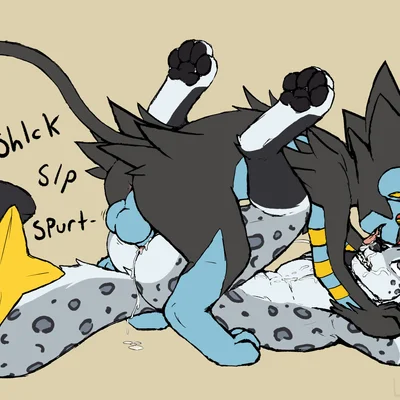 monty greymane (nintendo, pokemon) created by laserkitten