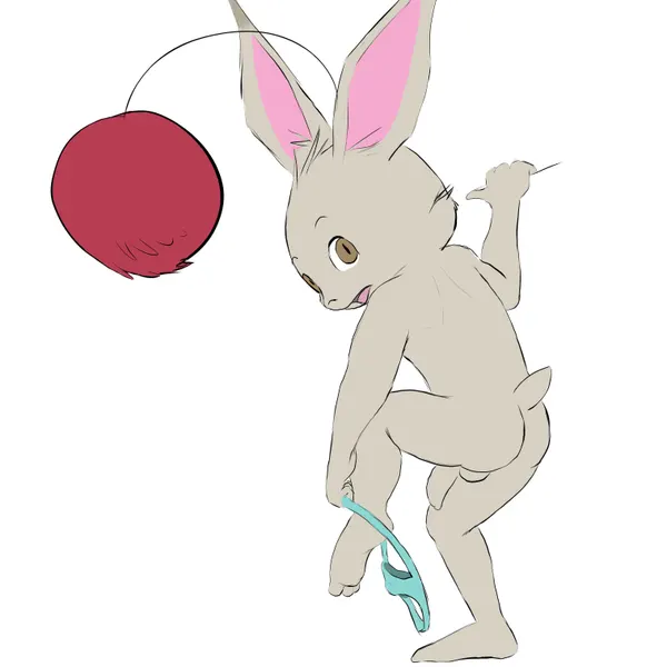 moogle (character) (final fantasy, square enix) created by twerpishimp