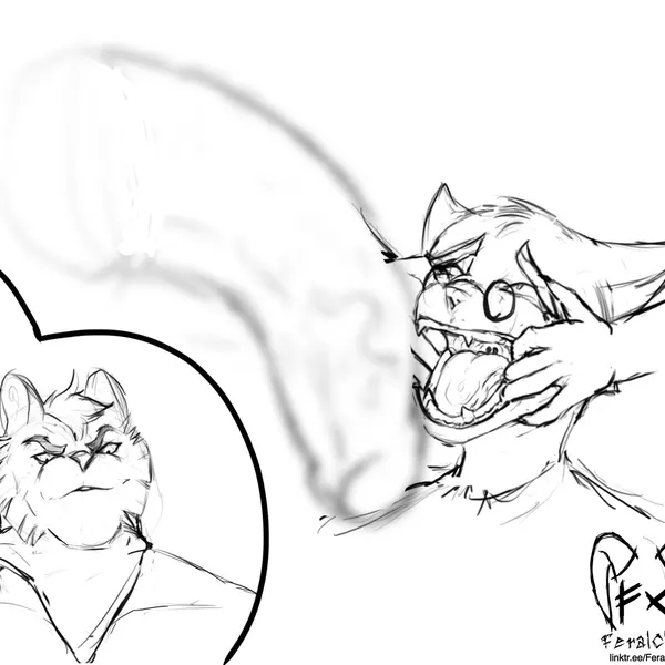 mordecai heller, nicodeme savoy, serafine savoy (lackadaisy) created by feralclaw