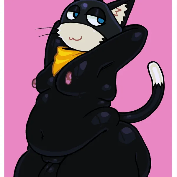 morgana (persona) (atlus, megami tensei) created by axelfloof