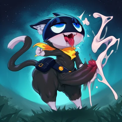 morgana (persona) (atlus, megami tensei) created by hellsonger