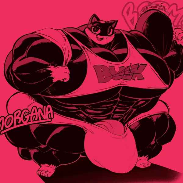 morgana (persona) (atlus, megami tensei) created by meowmymyamo