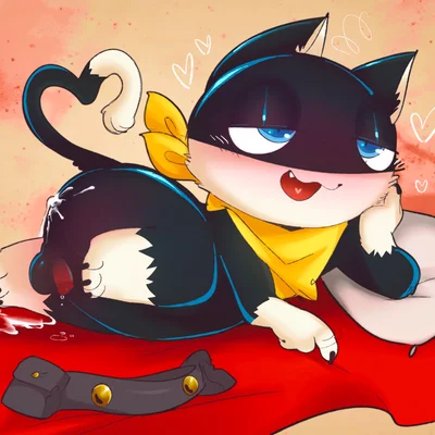 morgana (persona) (atlus, megami tensei) created by salamikii