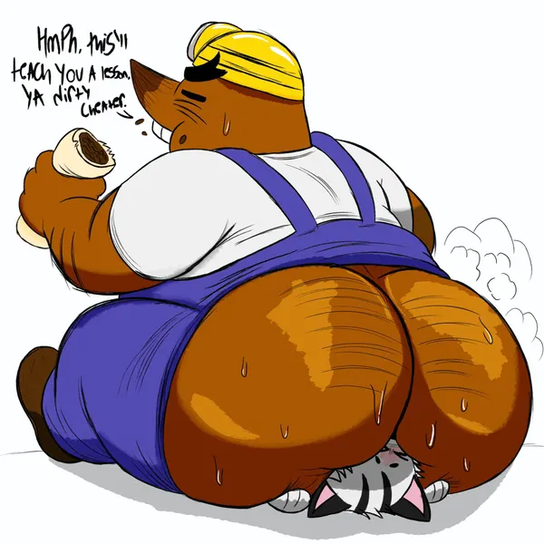 mr. resetti (animal crossing, nintendo) created by nabb-kun