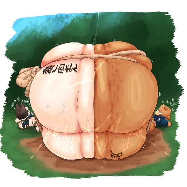 mushinikuman (lumiink), okinashiri (coleson) created by lumiink