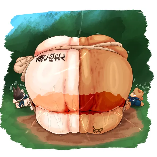 mushinikuman (lumiink), okinashiri (coleson) created by lumiink