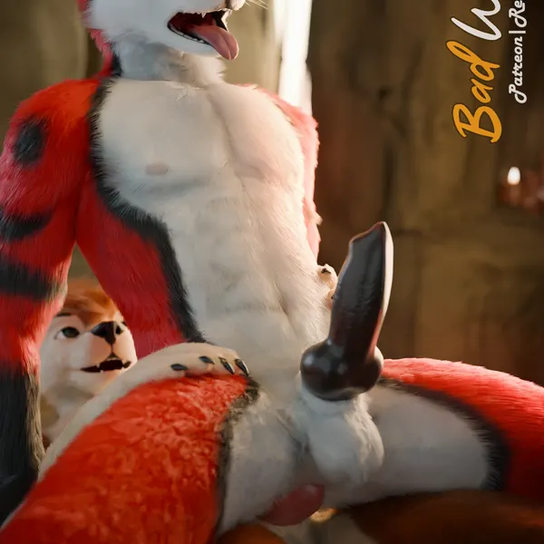 mutt (wagnermutt), red (red wulfie) created by red wulfie