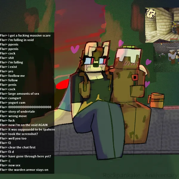 nara (minty flur) (microsoft, minecraft) created by rockpankake