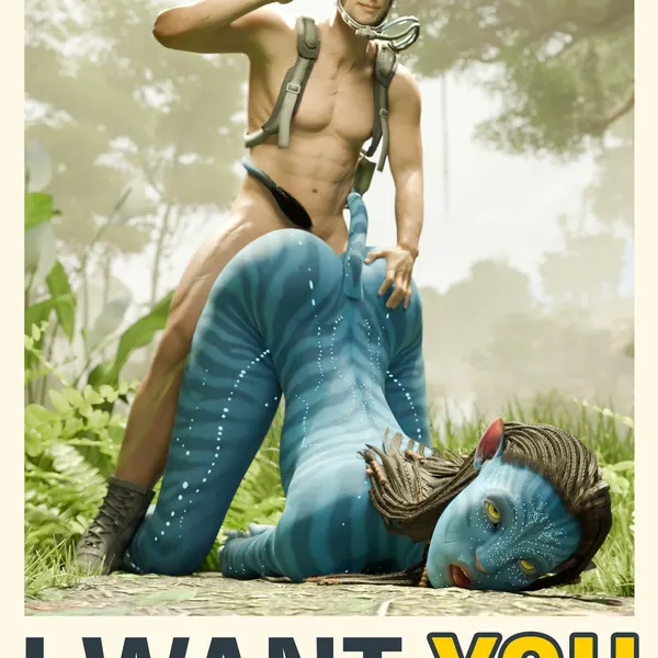 neytiri (james cameron's avatar) created by quick e