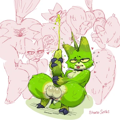 poppy (sharkysocks), yvette (sharkysocks) created by sharkysocks