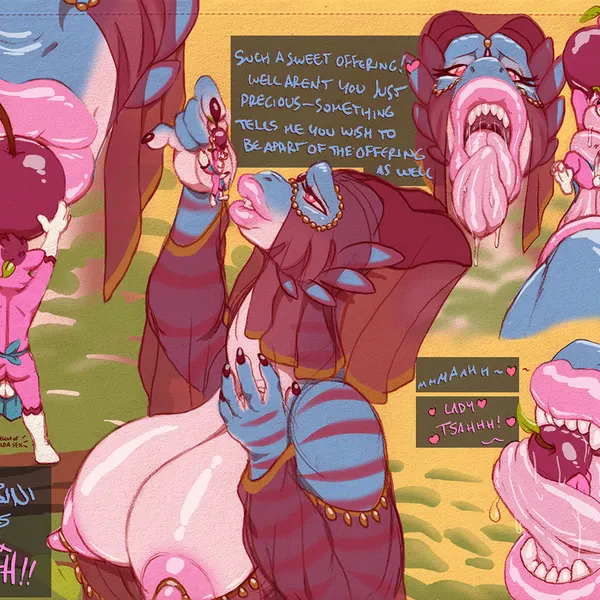 priestess tsah (mythology) created by thebigmansini