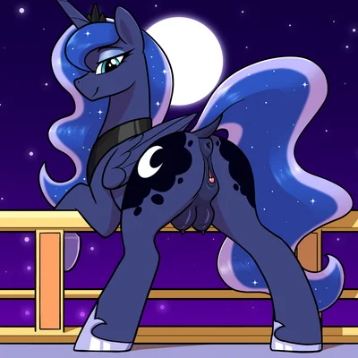 princess luna (mlp) (friendship is magic, hasbro) created by user001