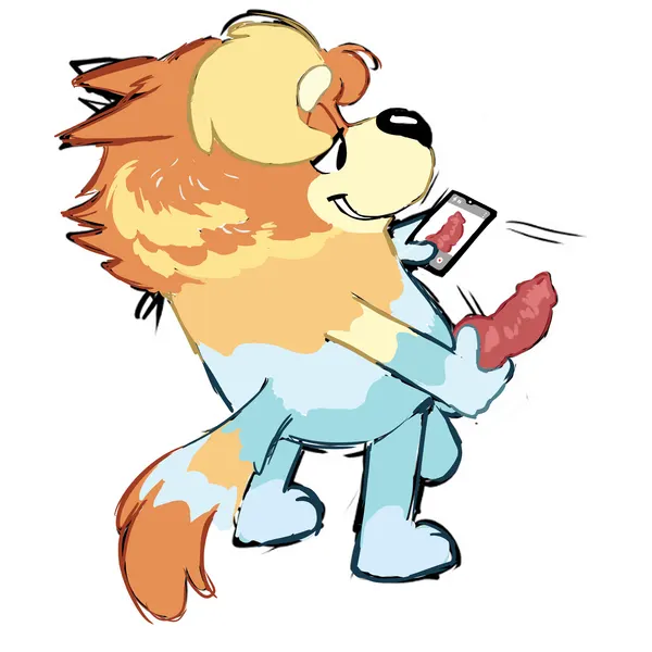 radley heeler (bluey (series)) created by duckbrained