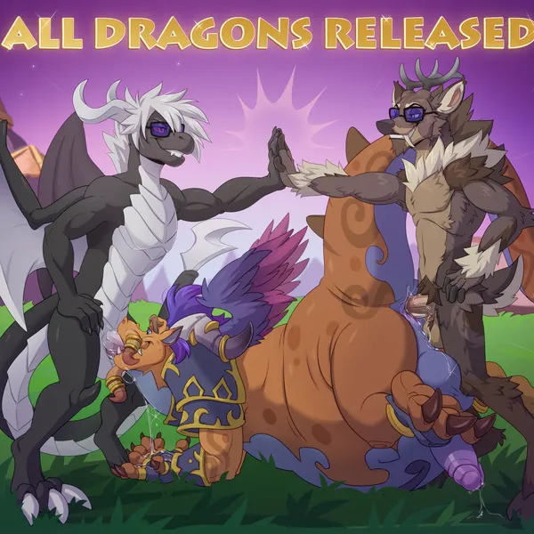 ragnar (xnirox), relight, rescued dragons (spyro) (activision, mythology) created by xnirox