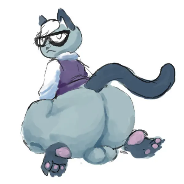raymond (animal crossing) (animal crossing, nintendo) created by bunnygutsad