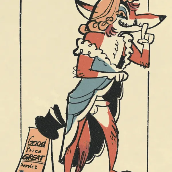 reynard the fox created by vickydanne