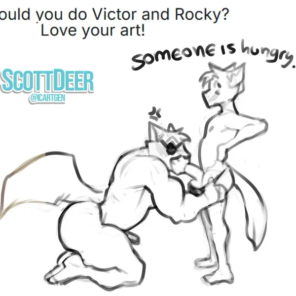 rocky rickaby, viktor vasko (lackadaisy) created by scottdeer