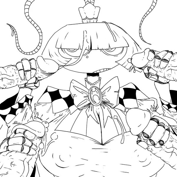 roya roach (versus (manga)) created by 4chan anon