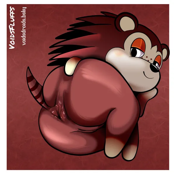 sable able (animal crossing, nintendo) created by voidsdroids