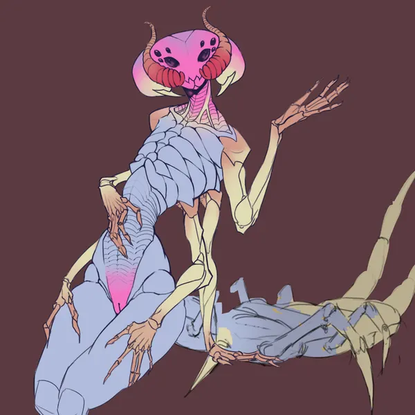 scolopendra girl (sun bug) created by sun bug