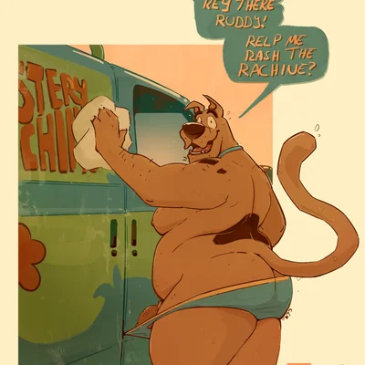 scooby-doo (bluesky (social media), furaffinity) created by chocolateandmilk