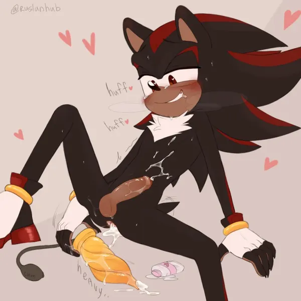 shadow the hedgehog (sega, sonic the hedgehog (series)) created by russlanhub