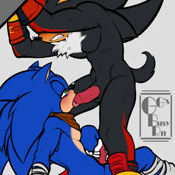 shadow the hedgehog, sonic the hedgehog (sega, sonic boom) created by ggs busyrn