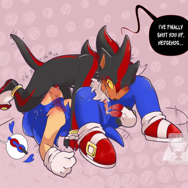 shadow the hedgehog, sonic the hedgehog (sega, sonic the hedgehog (series)) created by impydragon