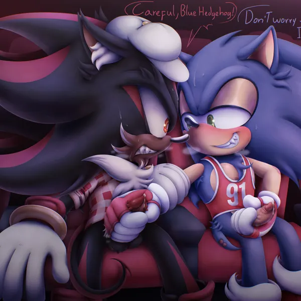 shadow the hedgehog, sonic the hedgehog (sega, sonic the hedgehog (series)) created by xx hahamonsterpp xx