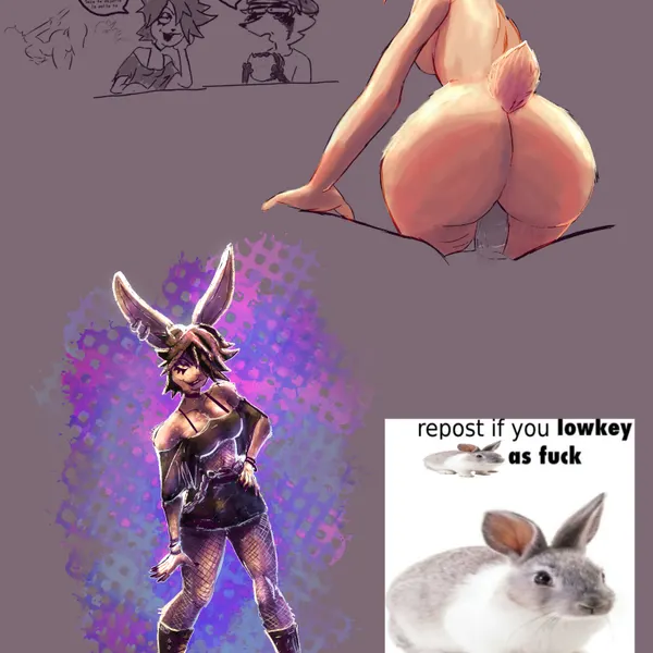 silvia (evil buny) created by evil buny