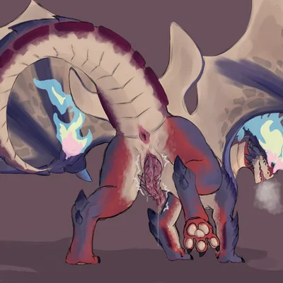 smolder's mom (mythology) created by hiecz hiacz