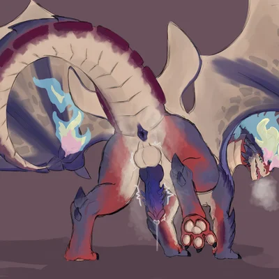 smolder's mom (mythology) created by hiecz hiacz