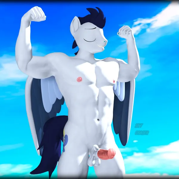 soarin (mlp), wonderbolts (mlp) (friendship is magic, hasbro) created by sky chaser