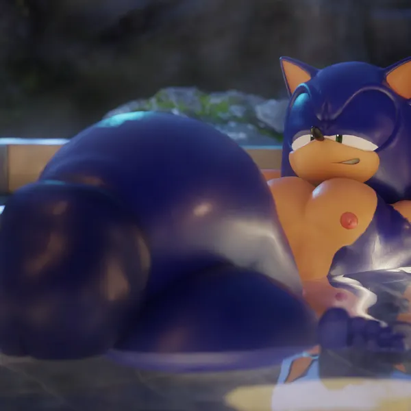 sonic the hedgehog (sega, sonic the hedgehog (series)) created by onyxsplash