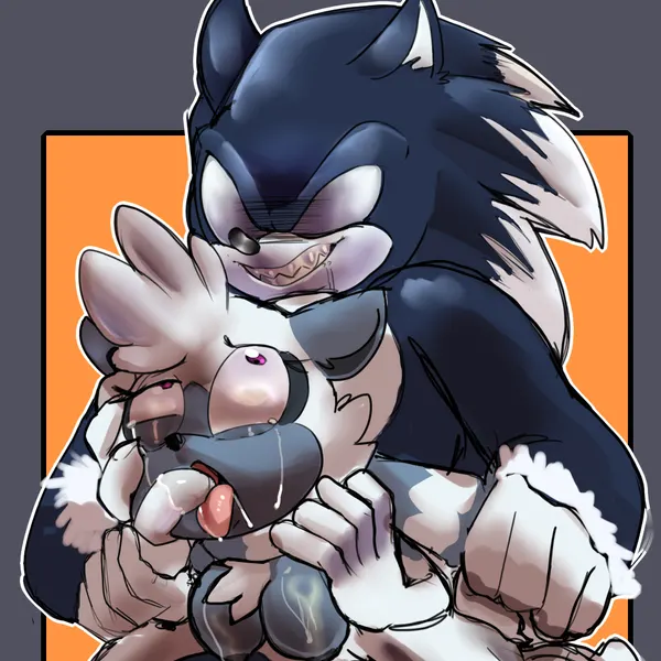 sonic the hedgehog, sonic the werehog, tangle the lemur (idw publishing, sega) created by nicole chees