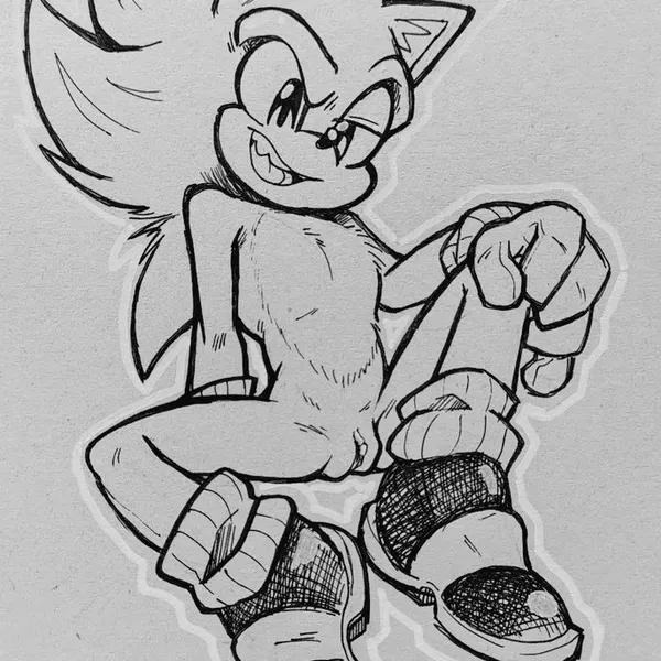 sonic the hedgehog, super sonic (sega, sonic the hedgehog (series)) created by martyjade23