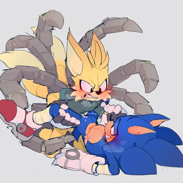 sonic the hedgehog, tails nine (netflix, sega) created by drop dash