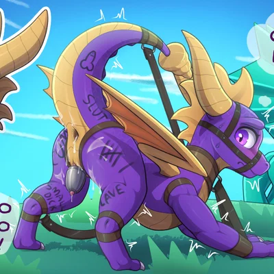 spyro (activision, mythology) created by n1k0