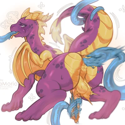 spyro (activision, mythology) created by yamorio