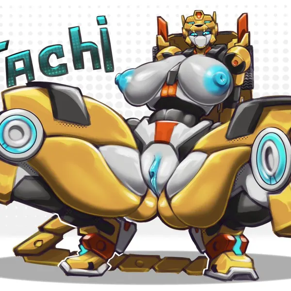 tachy (metal cardbot) (metal cardbot) created by albinionart